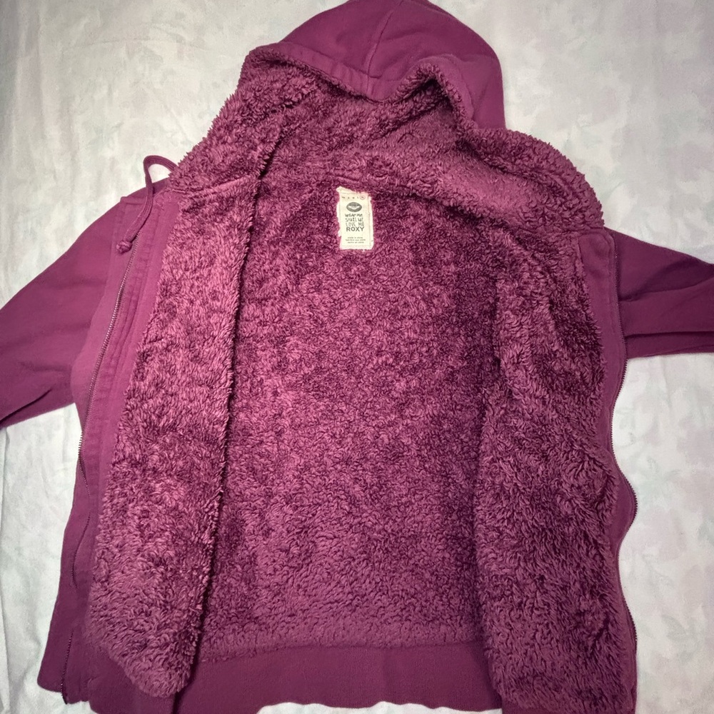 Roxy Women's Purple Toggle Utility Jacket - image 3